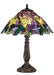 Meyda Tiffany - 82303 - Table Lamp - Spiral Grape - Mahogany Bronze