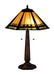 Meyda Tiffany - 82313 - Two Light Table Lamp - Albuquerque - Antique