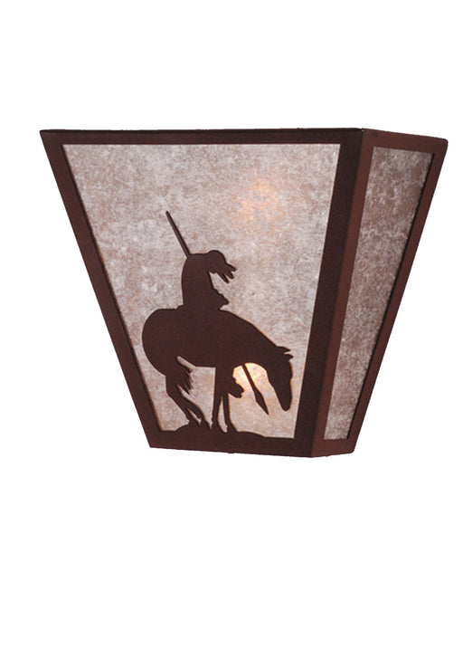 Meyda Tiffany - 82335 - Two Light Wall Sconce - Trail`S End - Red Rust