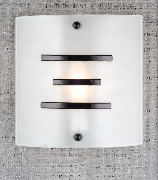Meyda Tiffany - 98165 - One Light Wall Sconce - Metro Fusion - Nickel