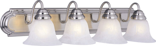 Maxim - 8014MRSN - Four Light Bath Vanity - Essentials - 801x - Satin Nickel