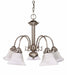 Nuvo Lighting - 60-181 - Five Light Chandelier - Ballerina - Brushed Nickel