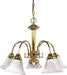 Nuvo Lighting - 60-185 - Five Light Chandelier - Ballerina - Polished Brass