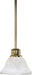 Nuvo Lighting - 60-367 - One Light Mini Pendant - Empire - Polished Brass