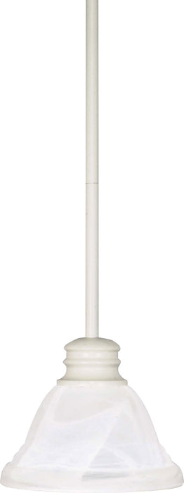 Nuvo Lighting - 60-368 - One Light Mini Pendant - Empire - Textured White