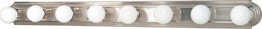Eight Light Vanity Brushed Nickel