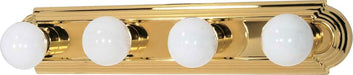 Nuvo Lighting - 60-309 - Four Light Vanity - Polished Brass