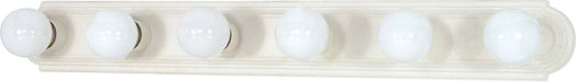 Nuvo Lighting - 60-314 - Six Light Vanity - Textured White