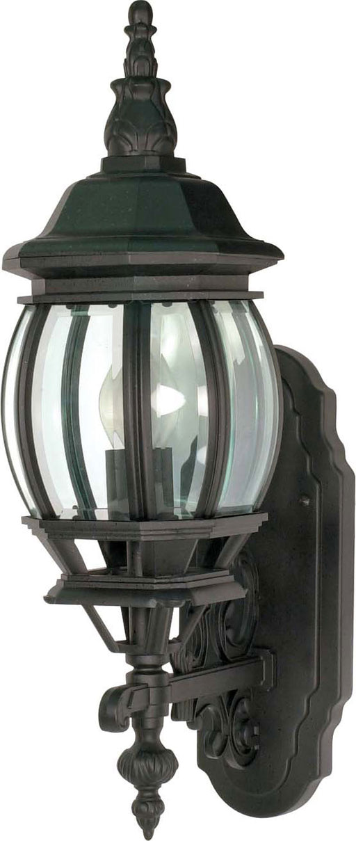 Nuvo Lighting - 60-887 - One Light Outdoor Lantern - Central Park - Textured Black