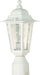 Nuvo Lighting - 60-994 - One Light Post Lantern - Cornerstone - White