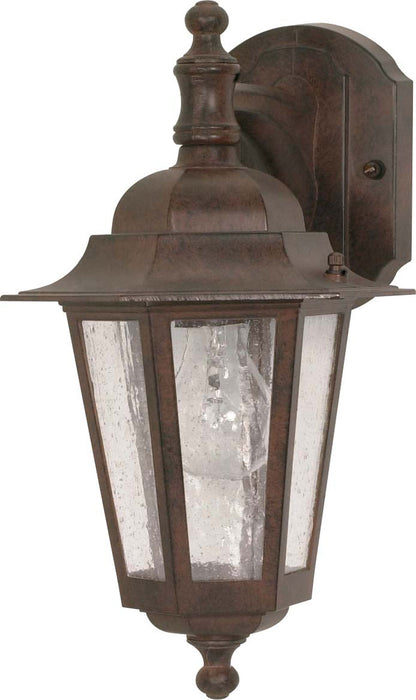 Nuvo Lighting - 60-989 - One Light Outdoor Lantern - Cornerstone - Old Bronze