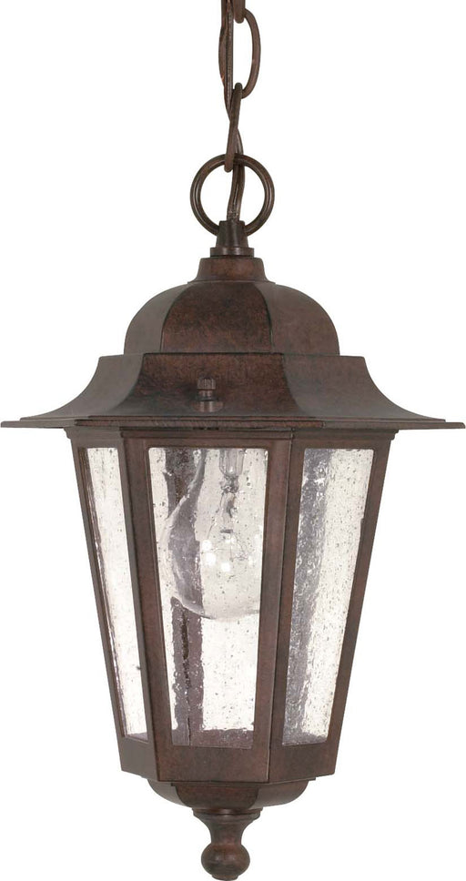 Nuvo Lighting - 60-992 - One Light Hanging Lantern - Cornerstone - Old Bronze