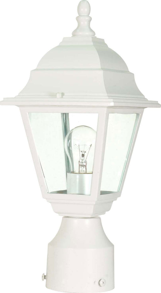 Nuvo Lighting - 60-546 - One Light Post Lantern - Briton - White