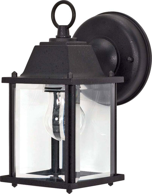 Nuvo Lighting - 60-638 - One Light Wall Lantern - Cube Lantern - Textured Black