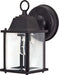 Nuvo Lighting - 60-638 - One Light Wall Lantern - Cube Lantern - Textured Black