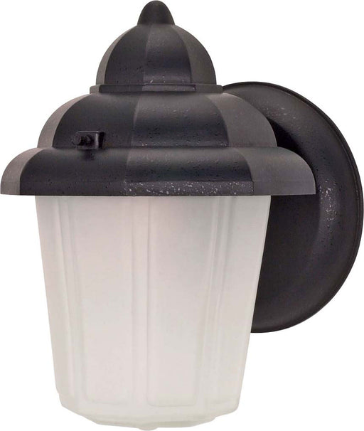 Nuvo Lighting - 60-641 - One Light Wall Lantern - Hood Lantern - Textured Black