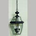 Quoizel - NY1180K - Four Light Outdoor Hanging Lantern - Newbury - Mystic Black