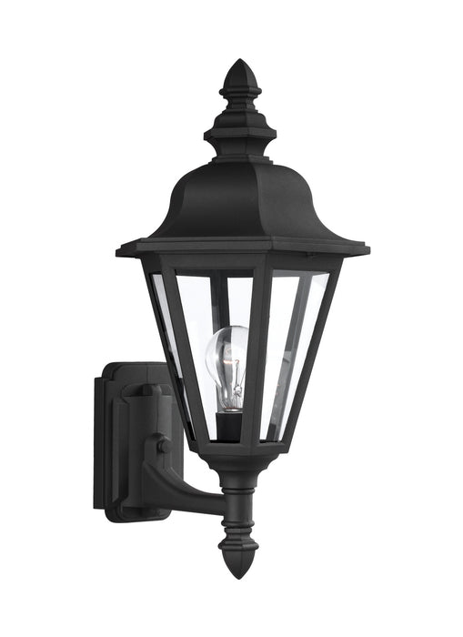 Generation Lighting - 8824-12 - One Light Outdoor Wall Lantern - Brentwood - Black