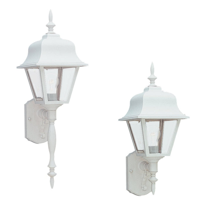 Generation Lighting - 8765-15 - One Light Outdoor Wall Lantern - Polycarbonate Outdoor - White