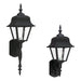 Generation Lighting - 8765-12 - One Light Outdoor Wall Lantern - Polycarbonate Outdoor - Black