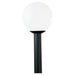 Generation Lighting - 8252-68 - One Light Outdoor Post Lantern - Outdoor Globe - White Plastic