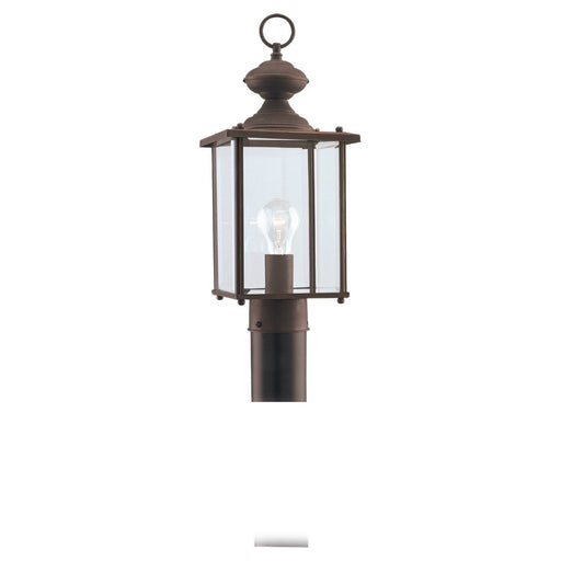 Generation Lighting - 8257-71 - One Light Outdoor Post Lantern - Jamestowne - Antique Bronze