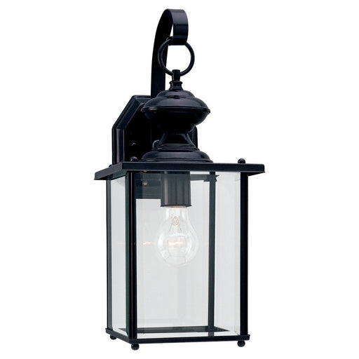 Generation Lighting - 8458-12 - One Light Outdoor Wall Lantern - Jamestowne - Black