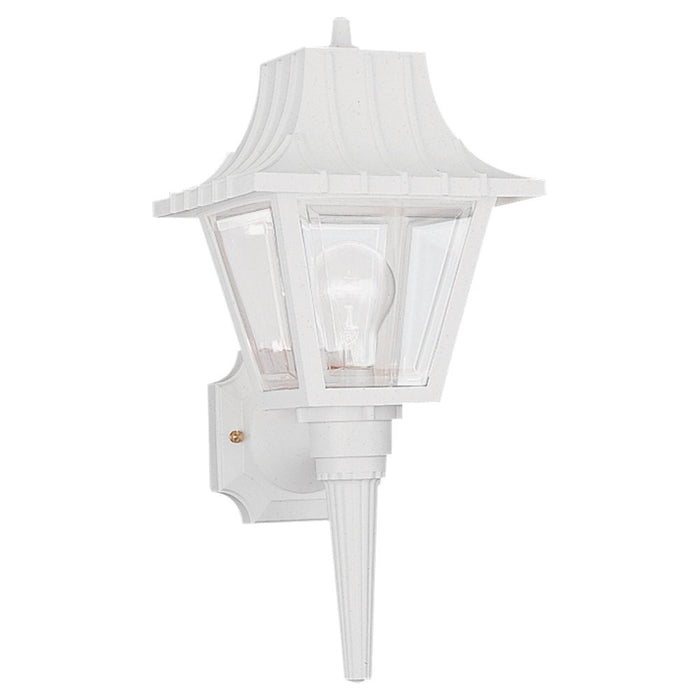 Generation Lighting - 8720-15 - One Light Outdoor Wall Lantern - Polycarbonate Outdoor - White