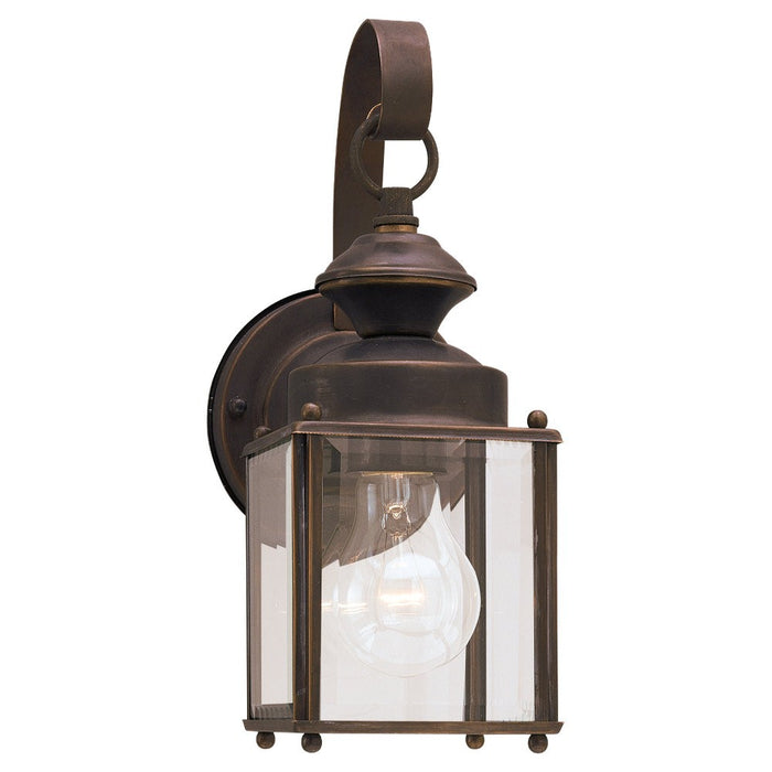 Generation Lighting - 8456-71 - One Light Outdoor Wall Lantern - Jamestowne - Antique Bronze