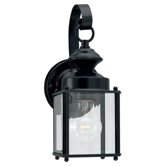 Generation Lighting - 8456-12 - One Light Outdoor Wall Lantern - Jamestowne - Black