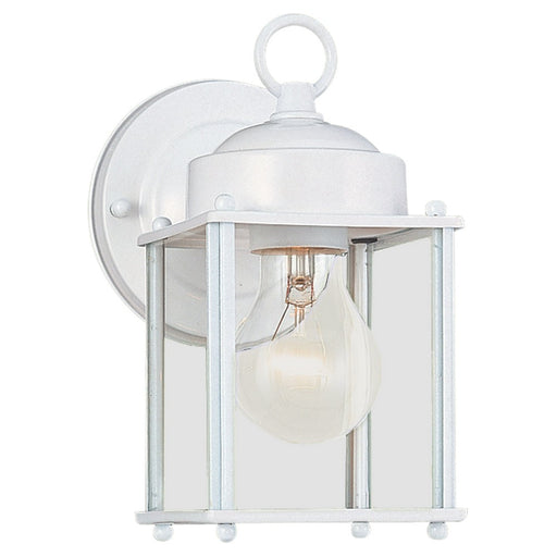 Generation Lighting - 8592-15 - One Light Outdoor Wall Lantern - New Castle - White