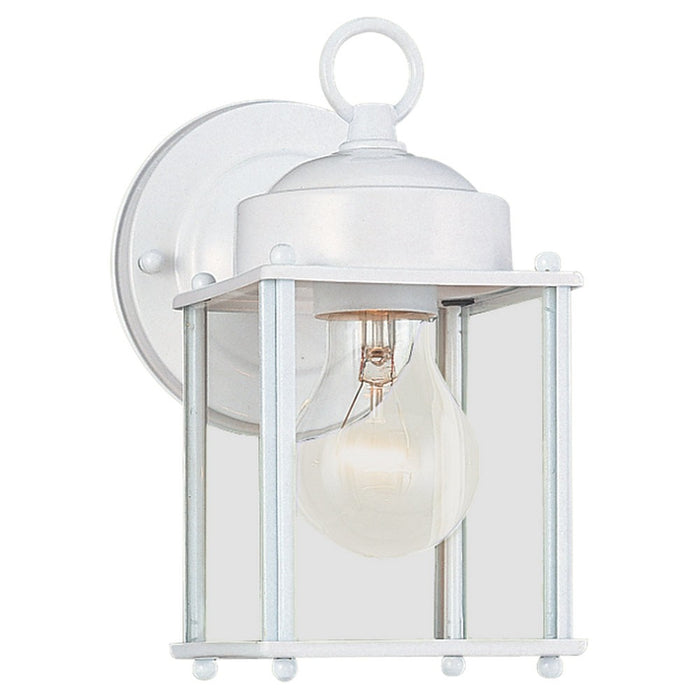 Generation Lighting - 8592-15 - One Light Outdoor Wall Lantern - New Castle - White