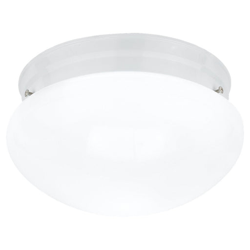 Generation Lighting - 5326-15 - One Light Flush Mount - Webster - White