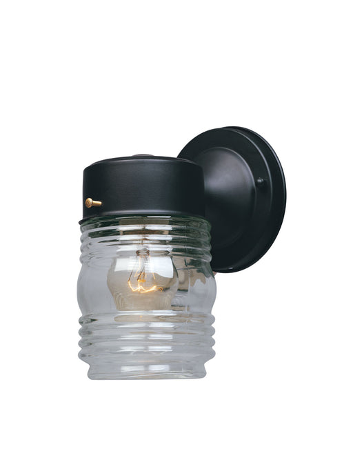 Designers Fountain - 2061-BK - One Light Wall Lantern - Basic Porch - Black
