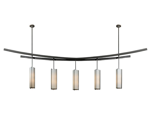 16 Light Oblong Pendant - Lighting Design Store