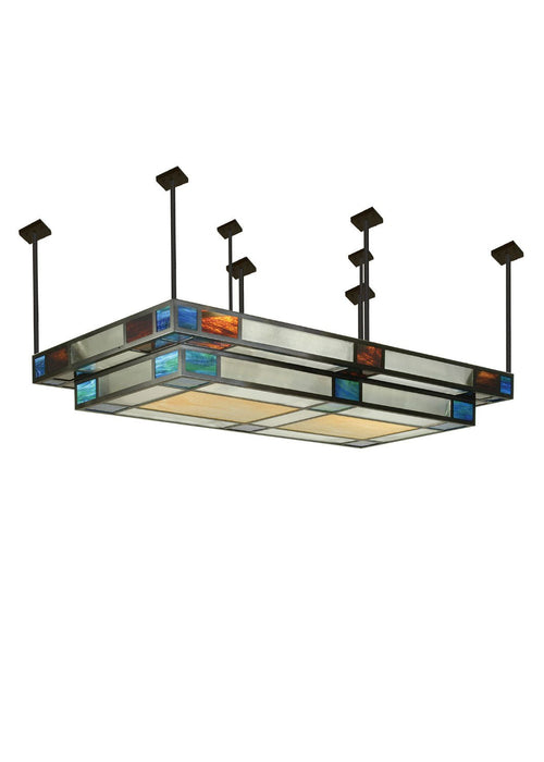 16 Light Semi-Flushmount - Lighting Design Store