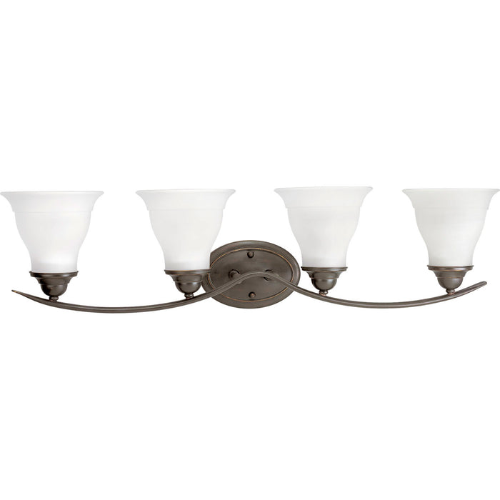 Progress Lighting - P3193-20 - Four Light Bath - Trinity - Antique Bronze