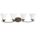 Progress Lighting - P3193-20 - Four Light Bath - Trinity - Antique Bronze