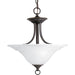 Progress Lighting - P3473-20 - Two Light Close-to-Ceiling - Trinity - Antique Bronze