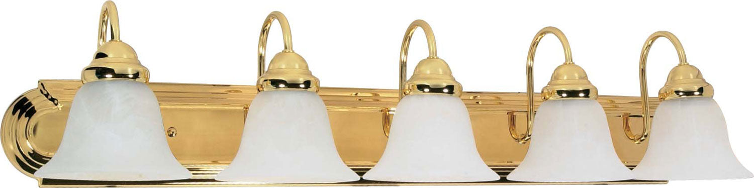 Nuvo Lighting - 60-331 - Five Light Vanity - Ballerina - Polished Brass