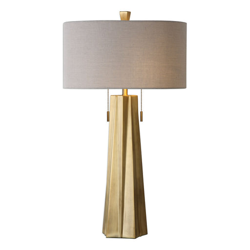 Uttermost - 27548 - Two Light Table Lamp - Maris - Antique Brass