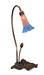 Meyda Tiffany - 13394 - One Light Accent Lamp - Pink/Blue Pond Lily - Custom