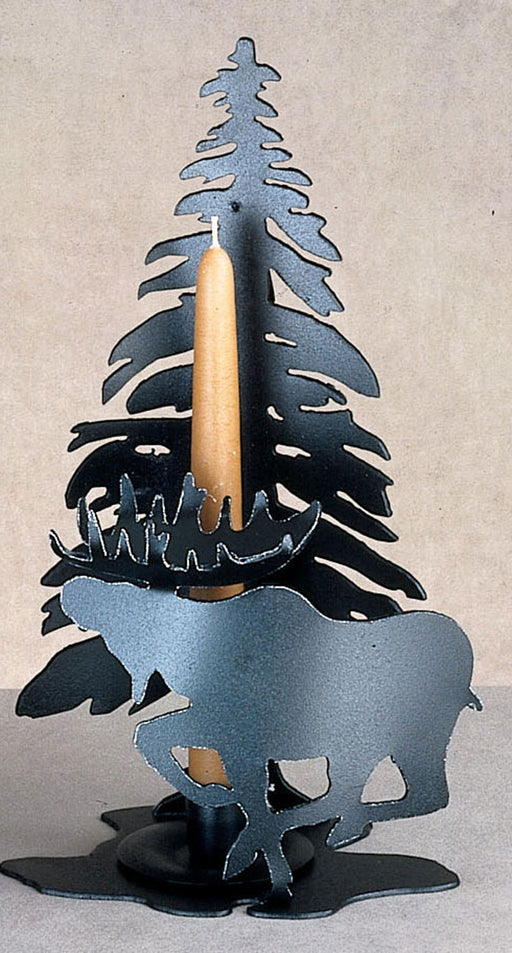 Meyda Tiffany - 23090 - Candle Holder - Moose On The Loose - Black