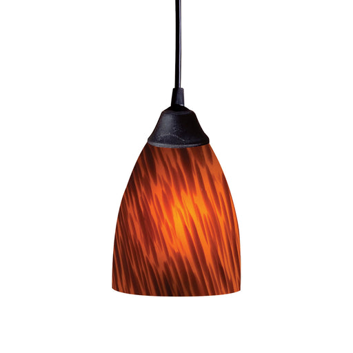 Elk Lighting - 406-1ES - One Light Mini Pendant - Classico - Dark Rust