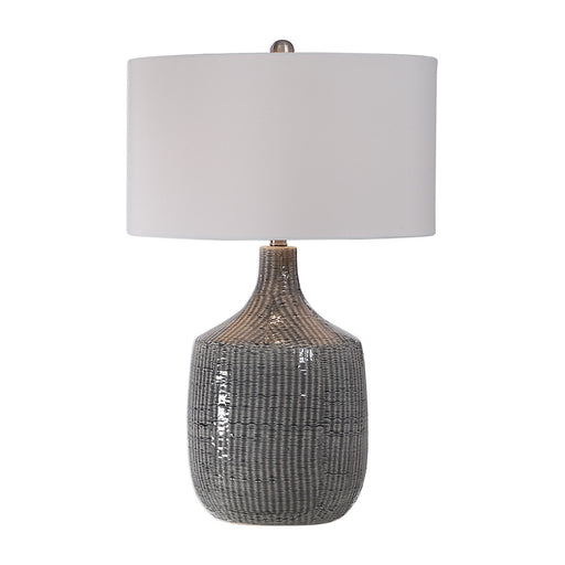 Uttermost - 27920-1 - One Light Table Lamp - Felipe - Brushed Nickel