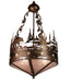 Meyda Tiffany - 13337 - Two Light Pendant - Bear Creek - Antique Copper