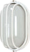 Nuvo Lighting - 60-524 - One Light Outdoor Lantern - Die Cast Bulk Heads Semi Gloss White - Semi Gloss White