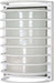 Nuvo Lighting - 60-532 - One Light Outdoor Lantern - Die Cast Bulk Heads Semi Gloss White - Semi Gloss White