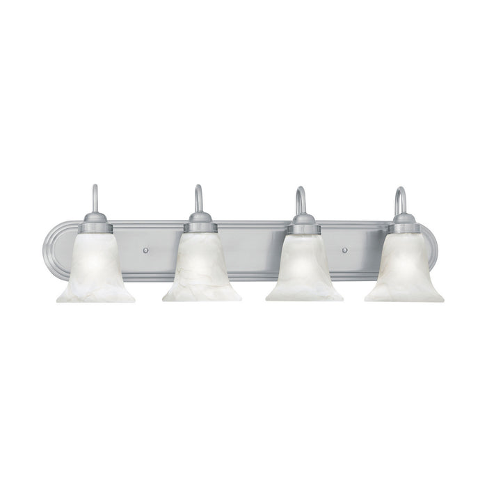 Thomas Lighting - SL758478 - Four Light Wall Lamp - Homestead - Brushed Nickel