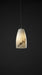 Justice Designs - FAL-8816-28-ABRS - One Light Pendant - LumenAria - Antique Brass
